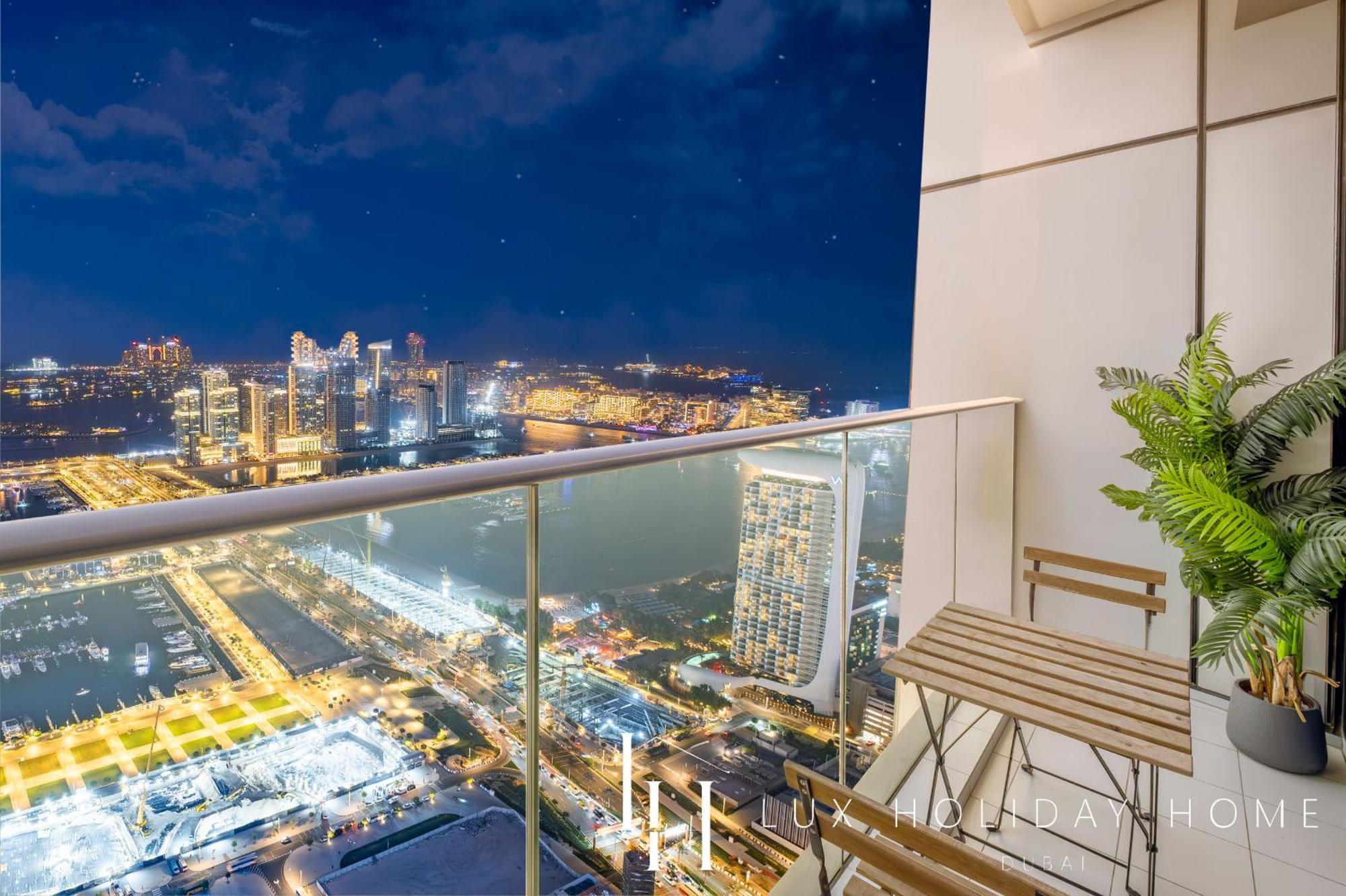 Lux - Lavish Suite With Full Palm Jumeirah View 1 Dubai Luaran gambar