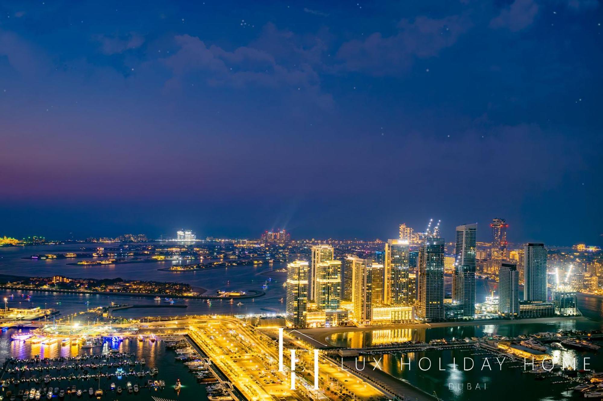 Lux - Lavish Suite With Full Palm Jumeirah View 1 Dubai Luaran gambar