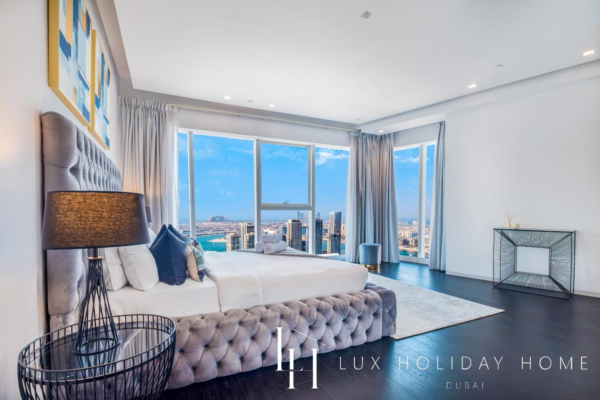 Lux - Lavish Suite With Full Palm Jumeirah View 1 Dubai Luaran gambar