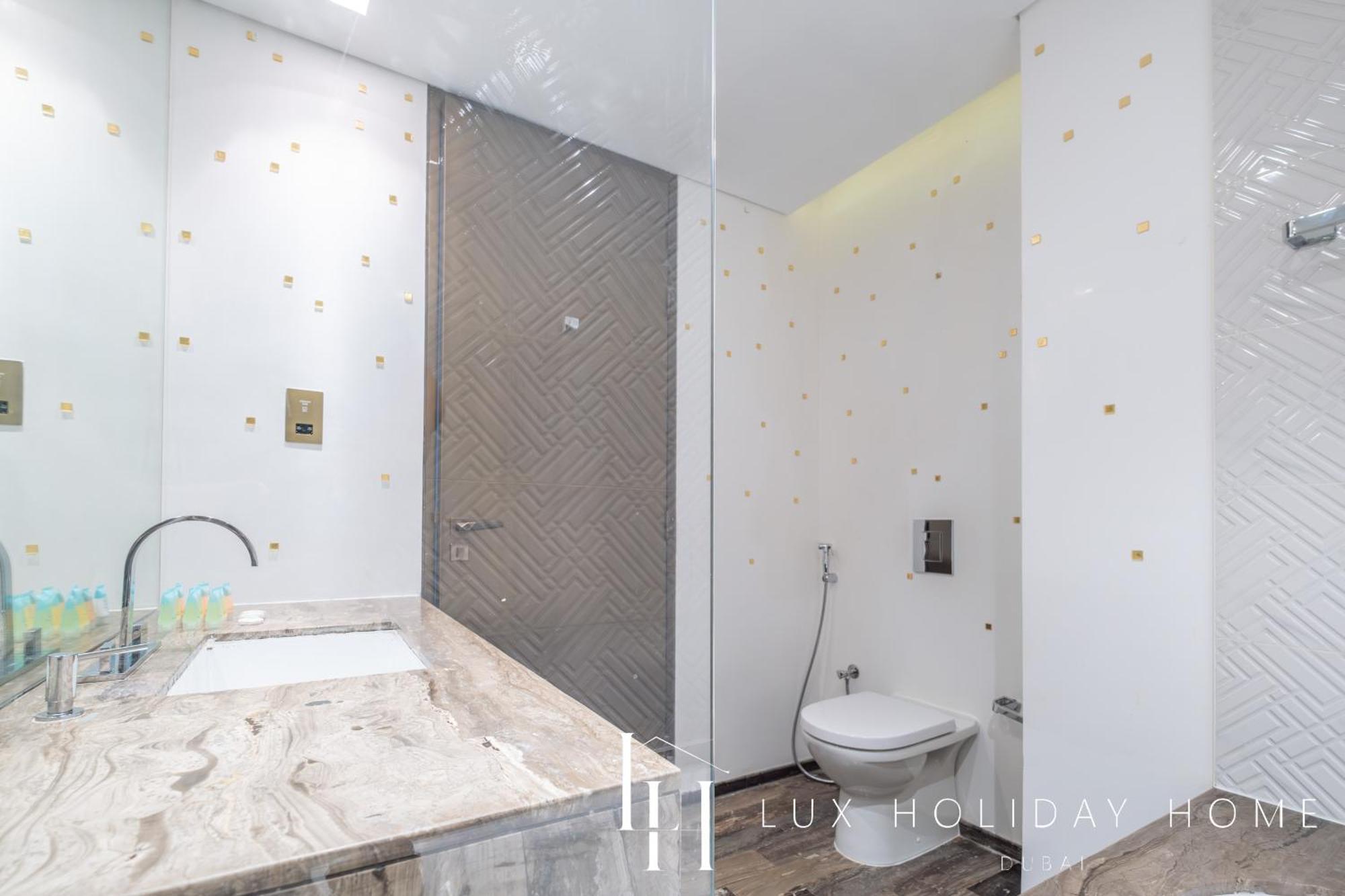 Lux - Lavish Suite With Full Palm Jumeirah View 1 Dubai Luaran gambar