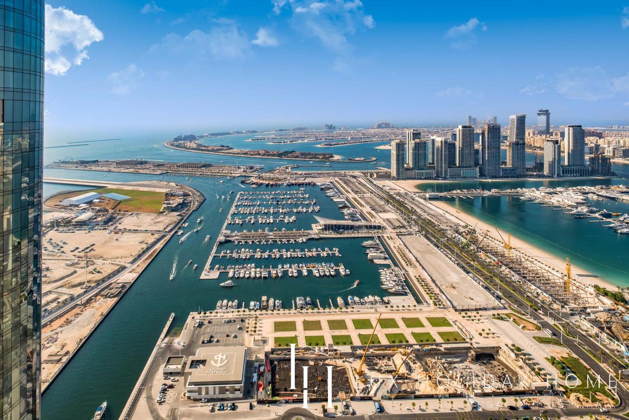 Lux - Lavish Suite With Full Palm Jumeirah View 1 Dubai Luaran gambar