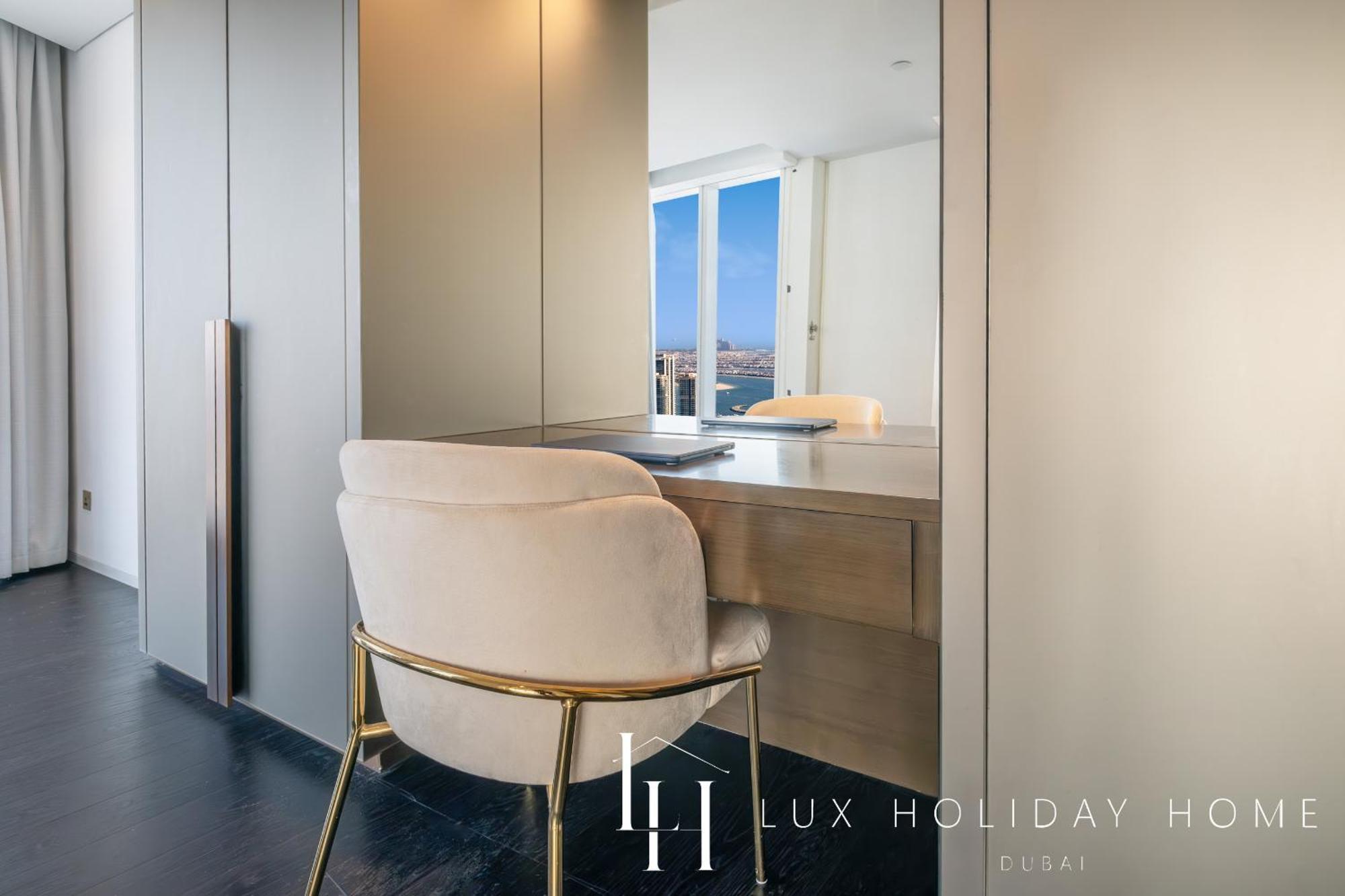 Lux - Lavish Suite With Full Palm Jumeirah View 1 Dubai Luaran gambar