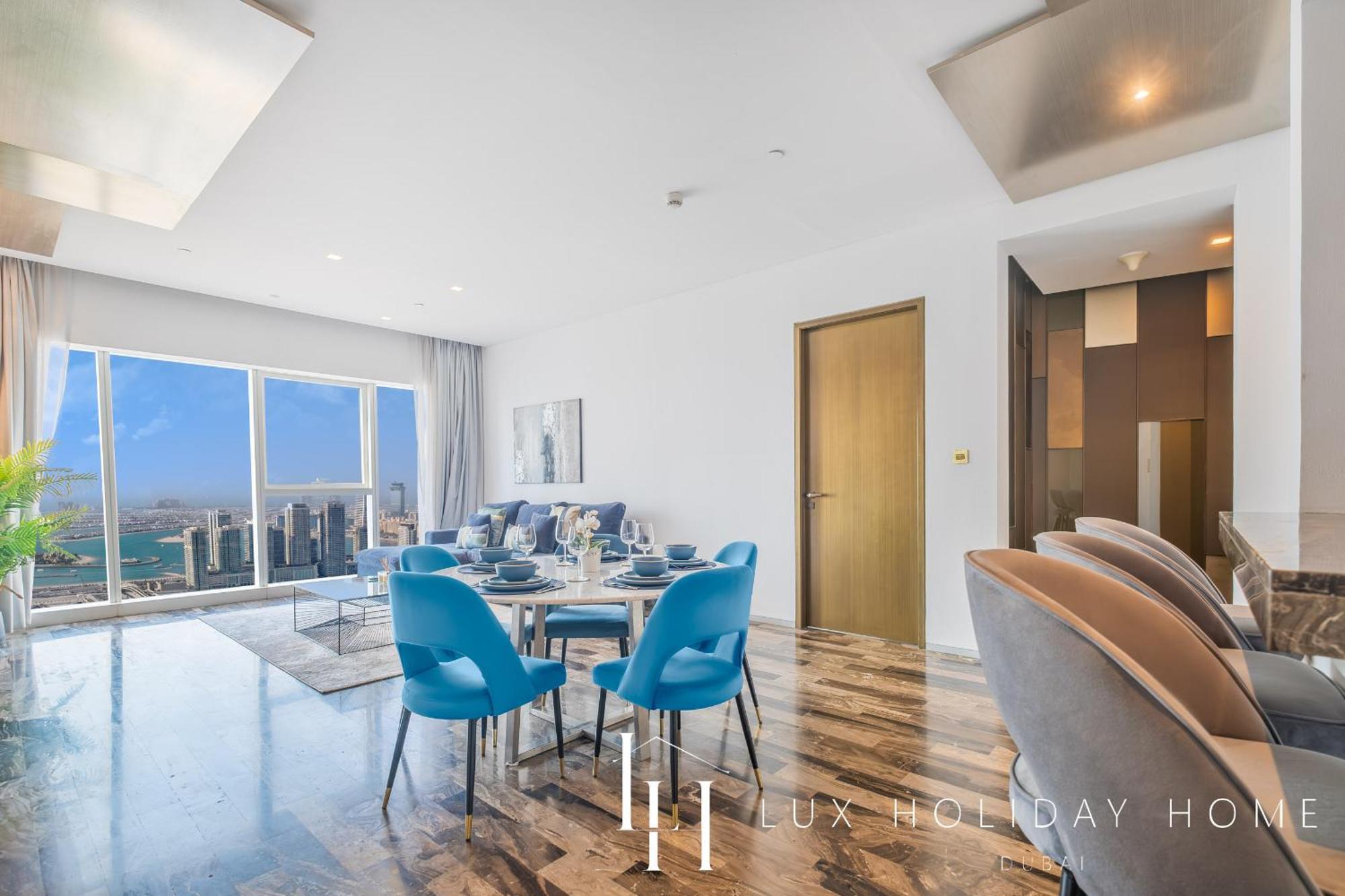 Lux - Lavish Suite With Full Palm Jumeirah View 1 Dubai Luaran gambar