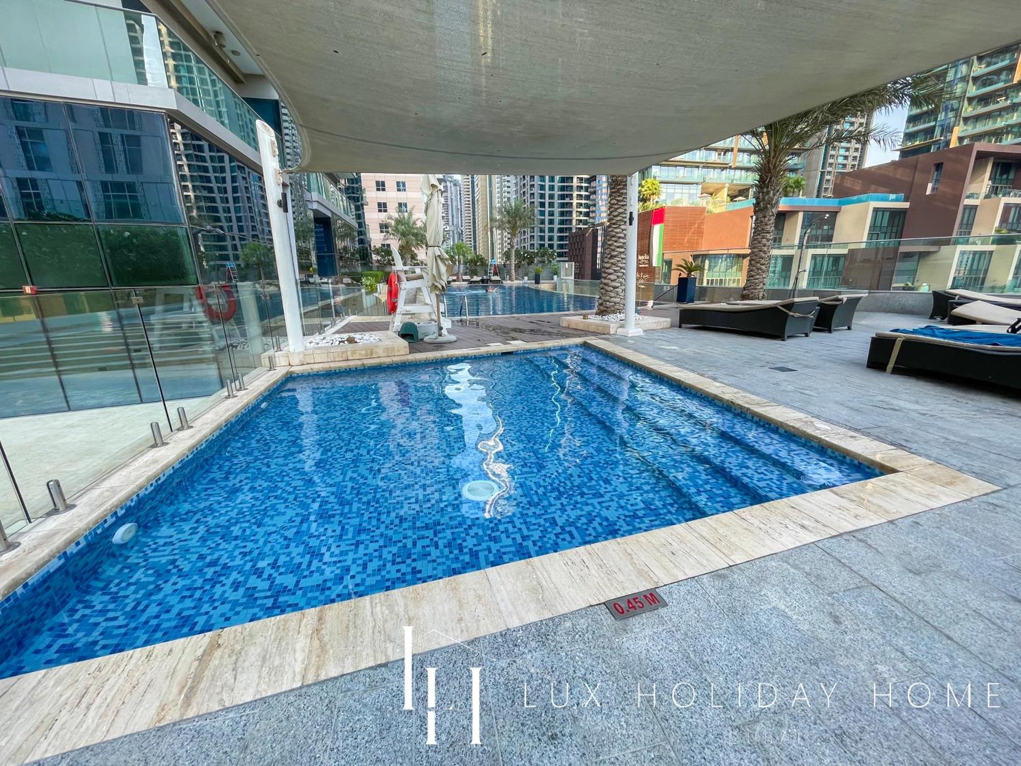 Lux - Lavish Suite With Full Palm Jumeirah View 1 Dubai Luaran gambar